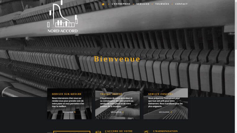creation site web Nord Accord