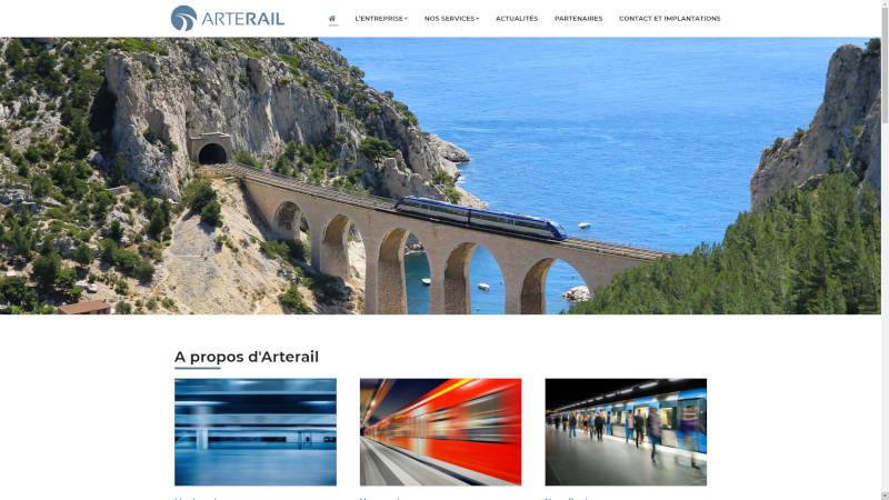 creation site web Arterail